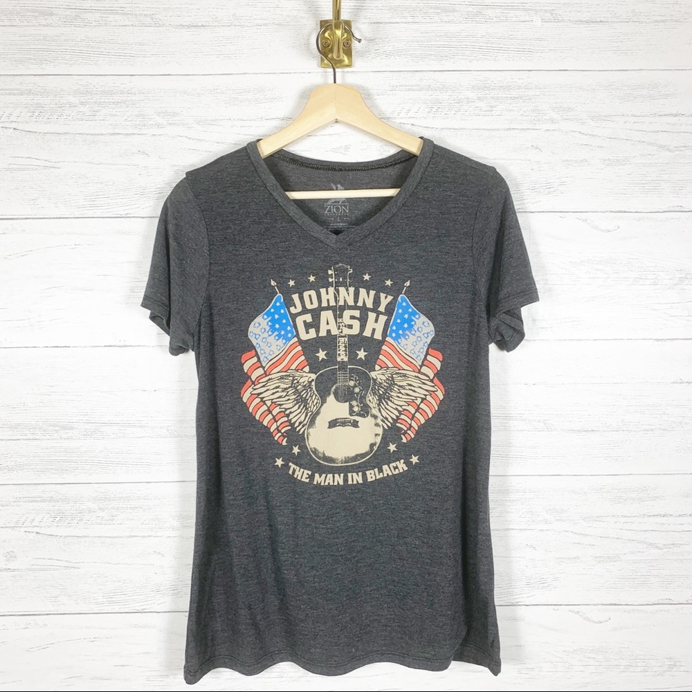 Johnny Cash • Graphic Band Concert Tee